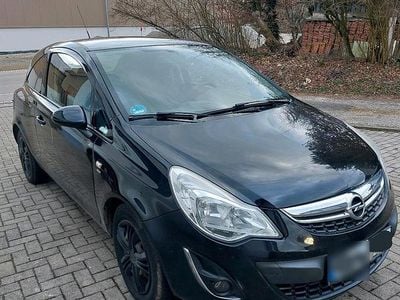 Gebraucht Opel Corsa Satellite 87 PS (63 kW) 2011 Schwarz Kleinwagen