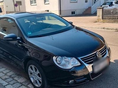 Gebraucht VW Eos 140 PS (102 kW) 2009 Schwarz Cabrio