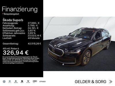 Ebony schwarz metallic Gebraucht 2025 Skoda Superb Selection Kombi | 37.990 € (Fairer Preis)