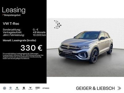 Gebraucht VW T-Roc Style 150 PS (110 kW) 2022 Pyrit silber metallic/deep bla SUV