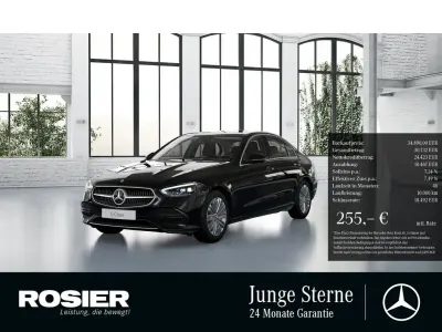 Gebraucht Mercedes C180 Advanced 170 PS (125 kW) 2025 Schwarz / obsidianschwarz Limousine