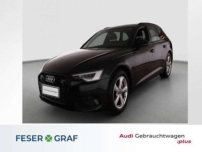 Mythosschwarz metallic Gebraucht 2025 Audi A6 Advanced Plus Kombi | 49.980 € (Fairer Preis)