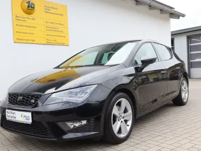 Gebraucht Seat Leon FR 150 PS (110 kW) 2015 Mythosschwarzmetallic Limousine