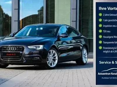 Gebraucht Audi A5 Sportback 136 PS (100 kW) 2014 Lavagrau Kleinwagen