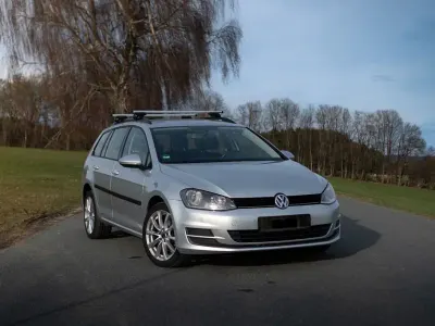 Gebraucht VW Golf VII Trendline 110 PS (80 kW) 2014 Grau Kombi