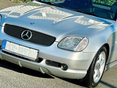 Usata Mercedes SLK200 AMG 136 CV (100 kW) 1998 Argento Cabrio