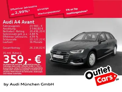 Używany Audi A4 Advanced 136 KM (100 kW) 2021 Szary Kombi