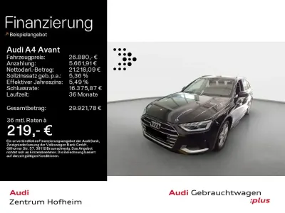 Gebraucht Audi A4 Advanced 204 PS (150 kW) 2023 Brillantschwarz Kombi