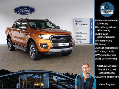 Gebraucht Ford Ranger Wildtrack 212 PS (155 kW) 2021 Canyonorange metallic Pickup