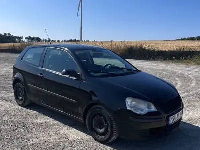 Gebraucht VW Polo Comfortline 69 PS (50 kW) 2007 Schwarz Kleinwagen