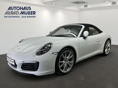 Gebraucht Porsche 911 Carrera Cabriolet 370 PS (272 kW) 2018 Carraraweiß Cabrio