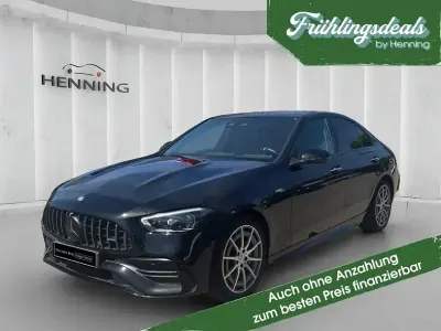 Gebraucht Mercedes C43 AMG AMG Line Premium Plus 408 PS (300 kW) 2023 Lack obsidianschwarz Limousine