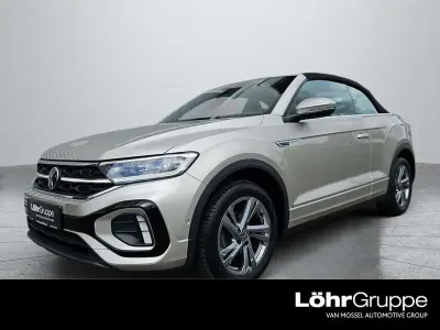 Gebraucht VW T-Roc Cabriolet R-line 150 PS (110 kW) 2022 Ivory silver metallic Cabrio