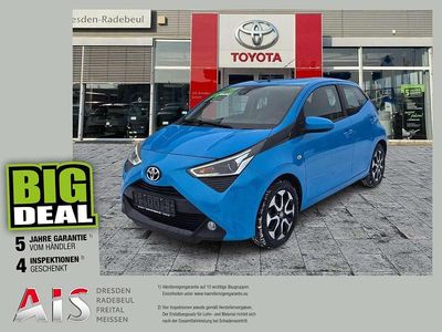 Cyan metallic Gebraucht 2018 Toyota Aygo Connect Style Kleinwagen | 9.490 € (Fairer Preis)