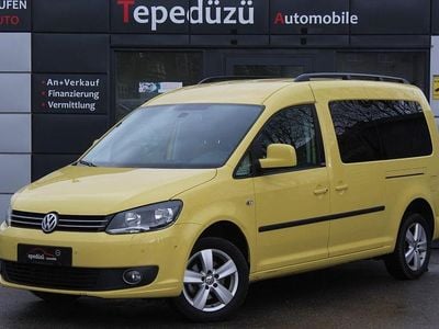 Gelb Gebraucht 2013 VW Caddy Maxi Edition Van / Kleinbus | 13.999 € (Fairer Preis)
