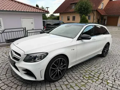 Gebraucht Mercedes C43 AMG AMG 390 PS (286 kW) 2019 Weiß Kombi