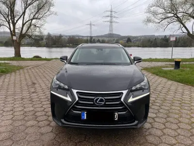 Brugt Lexus NX300h E-FOUR Luxury Line 197 HK (144 kW) 2017 Sort SUV