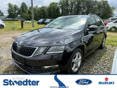 Gebraucht Skoda Octavia Clever 150 PS (110 kW) 2018 Schwarz Kombi