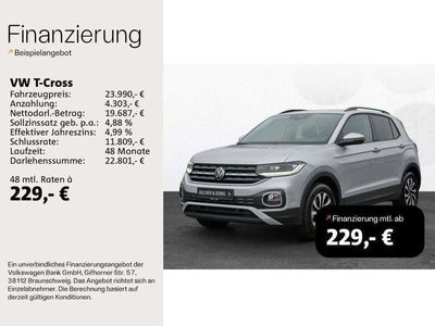 gebraucht VW T-Cross - Life 1.0 TSI RFK*Navigation*LED*AHK