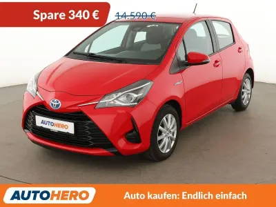 Gebraucht Toyota Yaris Hybrid Business Edition 101 PS (74 kW) 2019 Rot Kleinwagen