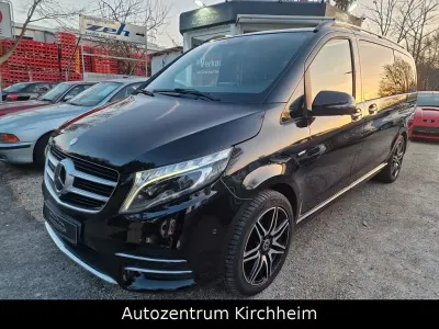 Gebraucht Mercedes V250 AMG line 190 PS (139 kW) 2016 Schwarz Van / Kleinbus
