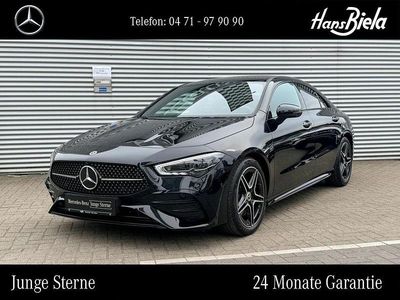 Gebraucht Mercedes CLA200 AMG 163 PS (119 kW) 2024 Lack kosmosschwarz Coupé