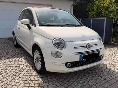 Używany Fiat 500C Lounge 69 KM (50 kW) 2020 Biały Kabriolet