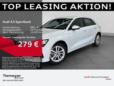 Gebraucht Audi A3 Advanced 150 PS (110 kW) 2025 Weiß Limousine