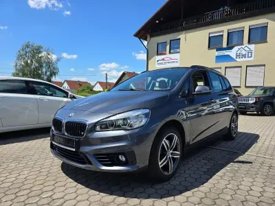 Gebraucht BMW 218 Gran Tourer Sport Line 150 PS (110 kW) 2017 Grau Van / Kleinbus