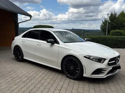 Brugt Mercedes A220 AMG line 190 HK (139 kW) 2019 Hvid Sedan