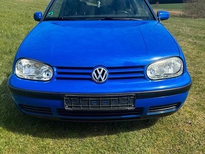 Usata VW Golf Cabriolet 75 CV (55 kW) 2000 Blu Cabrio