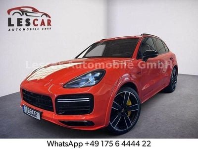 Second-hand Porsche Cayenne Turbo S 680 CP (500 kW) 2020 Portocaliu SUV
