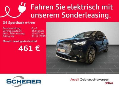 Gebraucht Audi Q4 Sportback e-tron Sport 219 kW (299 PS) 2023 Schwarz SUV