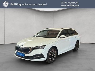 Gebraucht Skoda Octavia Clever 150 PS (110 kW) 2022 Weiß Kombi