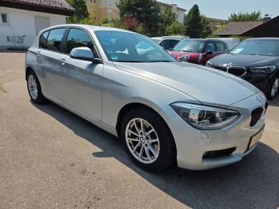Gebraucht BMW 118 Advantage 143 PS (105 kW) 2014 Silber Kleinwagen