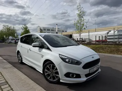 Gebraucht Ford S-MAX ST-Line 165 PS (121 kW) 2019 Weiß Van / Kleinbus