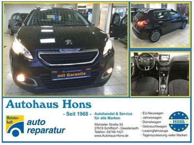Gebraucht Peugeot 2008 Access 82 PS (60 kW) 2015 Schwarz metallic SUV