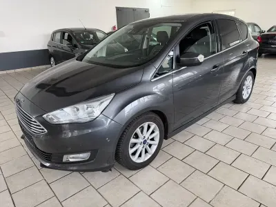 Gebraucht Ford C-MAX Titanium 125 PS (91 kW) 2015 Grau Van / Kleinbus
