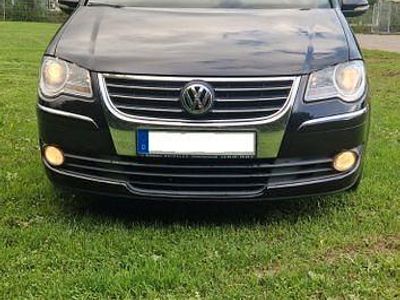 Gebraucht VW Touran Highline 140 PS (102 kW) 2009 Schwarz Van / Kleinbus