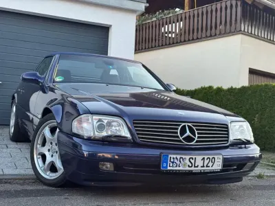 Gebraucht Mercedes SL320 Edition 224 PS (164 kW) 2000 Blau Cabrio