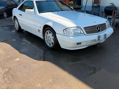 Brugt Mercedes SL320 231 HK (169 kW) 1996 Hvid Cabriolet