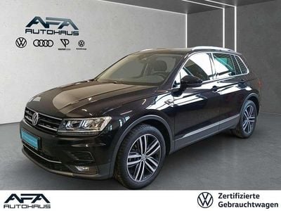Second-hand VW Tiguan Highline 220 CP (161 kW) 2017 Negru SUV