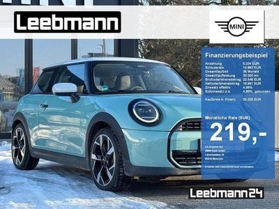 Ocean wave green (metallic) Gebraucht 2024 Mini Cooper Classic Kleinwagen | 25.225 € (Fairer Preis)