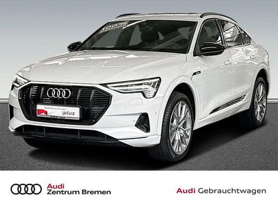 Gebraucht Audi e-tron Sportback Ambiente 300 kW (408 PS) 2021 Gletscherweiß metallic SUV