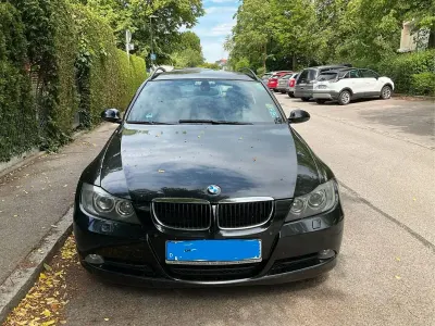 Gebraucht BMW 320 163 PS (119 kW) 2007 Schwarz Kombi