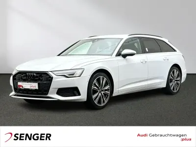 Gebraucht Audi A6 Advanced Plus 204 PS (150 kW) 2023 Gletscherweiß metallic Kombi