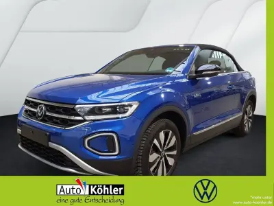 Gebraucht VW T-Roc Cabriolet Goal 116 PS (85 kW) 2025 Ravennablau metallic Cabrio