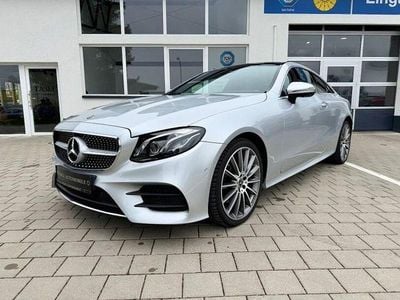 Begagnad Mercedes E220 AMG 194 HK (142 kW) 2018 Silver Sportkupé