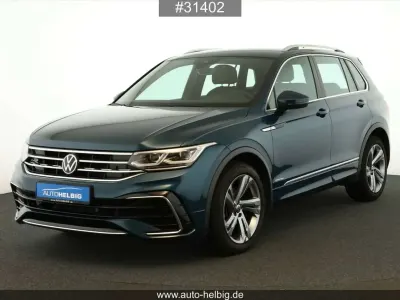Gebraucht VW Tiguan R-line 150 PS (110 kW) 2022 Nightshade blue metallic SUV