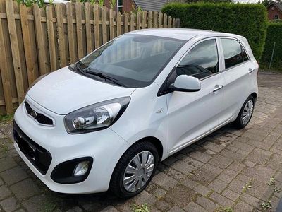 Gebraucht Kia Picanto Edition 7 69 PS (50 kW) 2012 Weiß Kleinwagen